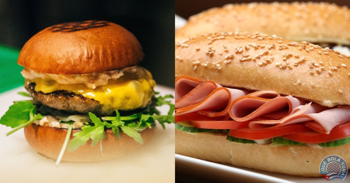 ¿La HAMBURGUESA es un SÁNDWICH? Estas son las Diferencias