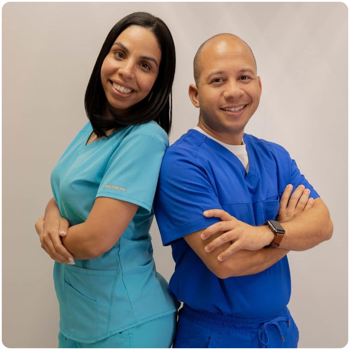 Hector y Roxana en Stay Medical